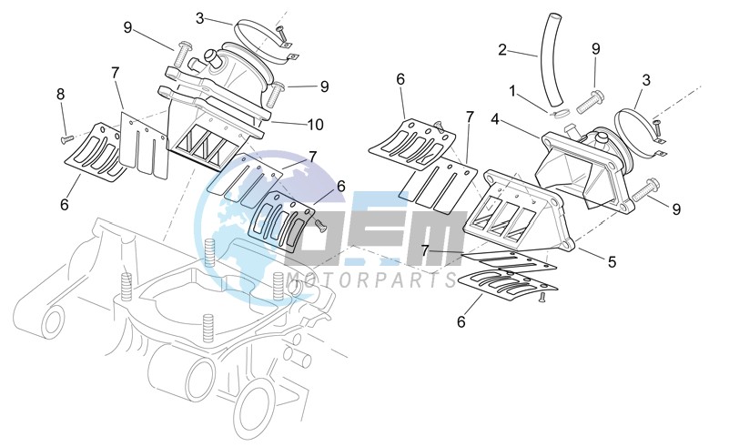 Carburettor flange