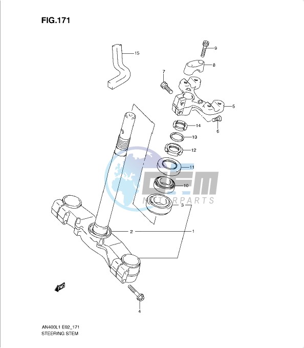 STEERING STEM