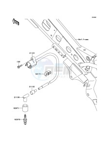 KLX110 KLX110CCF EU drawing Ignition System