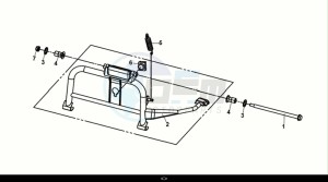 SYMPHONY ST 125 (XL12W1-EU) (E5) (M1) drawing MAIN STAND