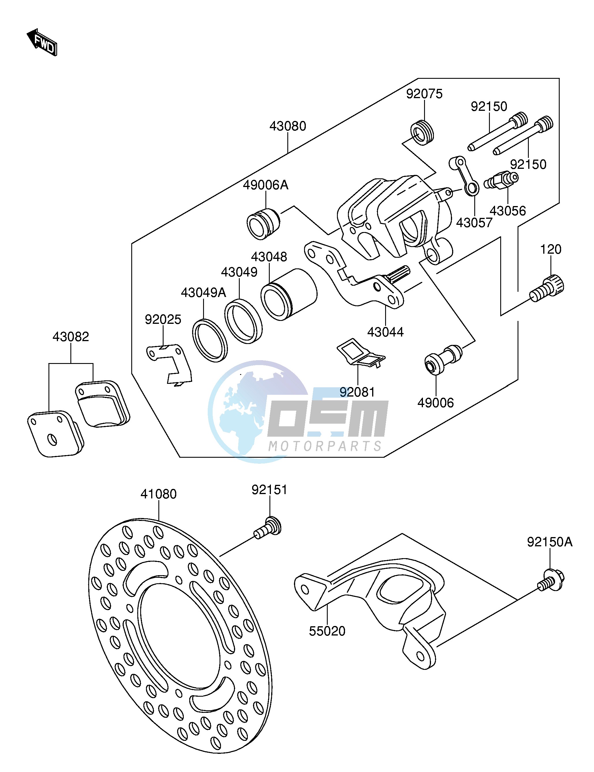 REAR BRAKE