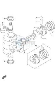 DF 20A drawing Crankshaft