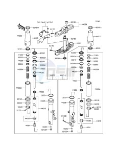 VULCAN 1700 NOMAD ABS VN1700DGF GB XX (EU ME A(FRICA) drawing Front Fork