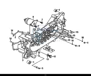 SYMPHONY ST 50 (XB05W4-EU) (E4) (L7-M0) drawing L. CRANK CASE