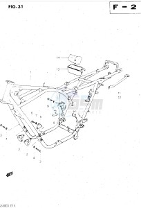 GS500E (Z-D) drawing FRAME