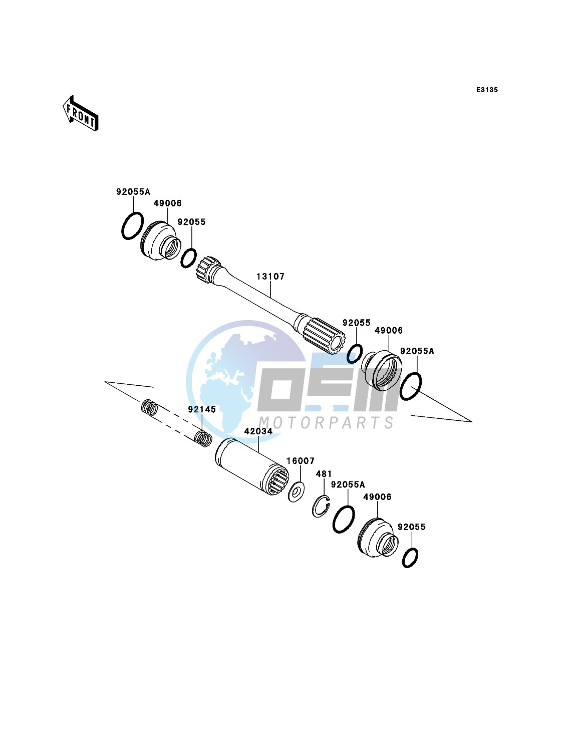 Drive Shaft-Propeller