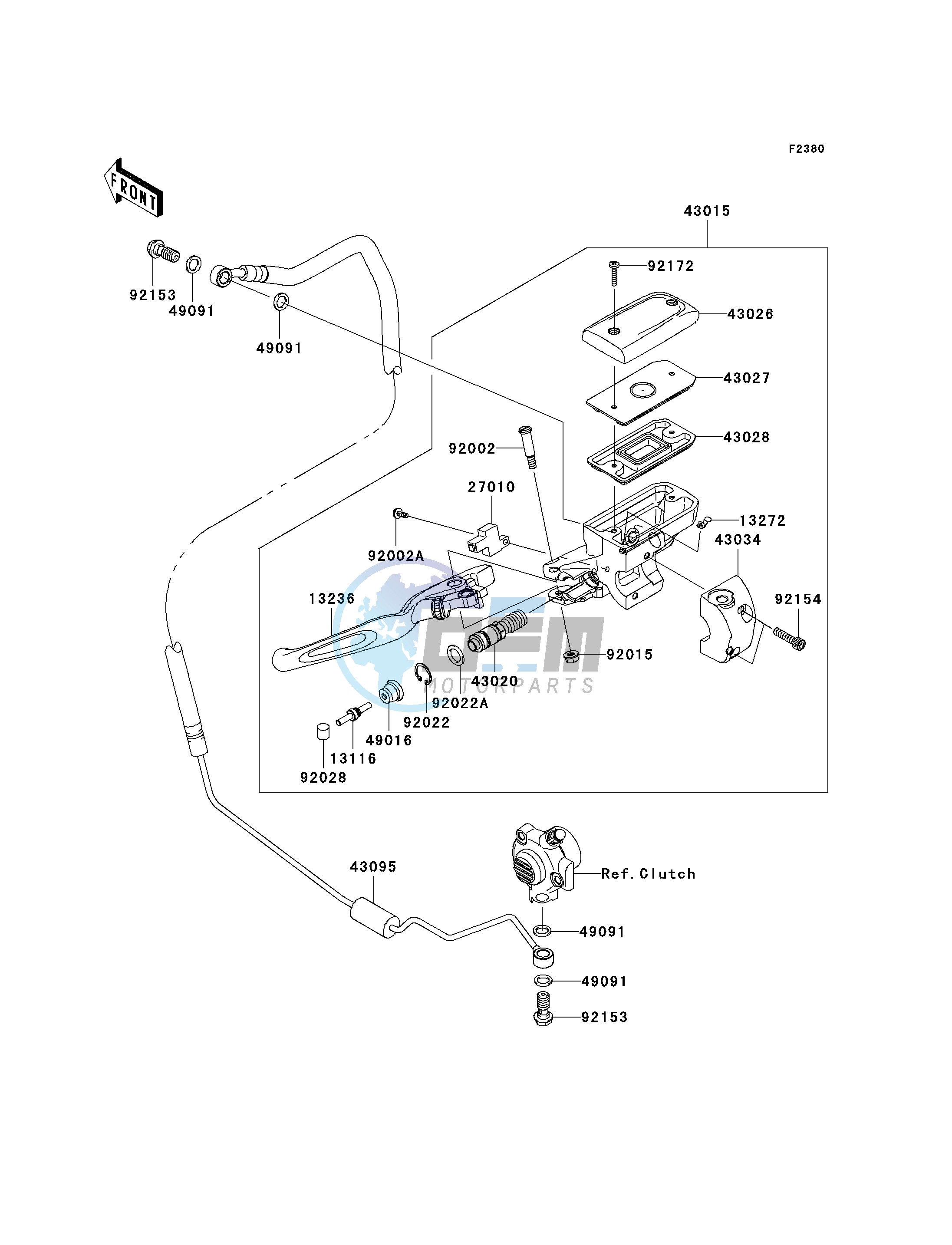 CLUTCH MASTER CYLINDER