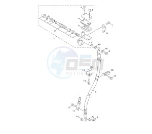 NXC CYGNUS X 125 drawing FRONT MASTER CYLINDER