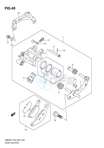 RM85 (P3-P28) drawing REAR CALIPER