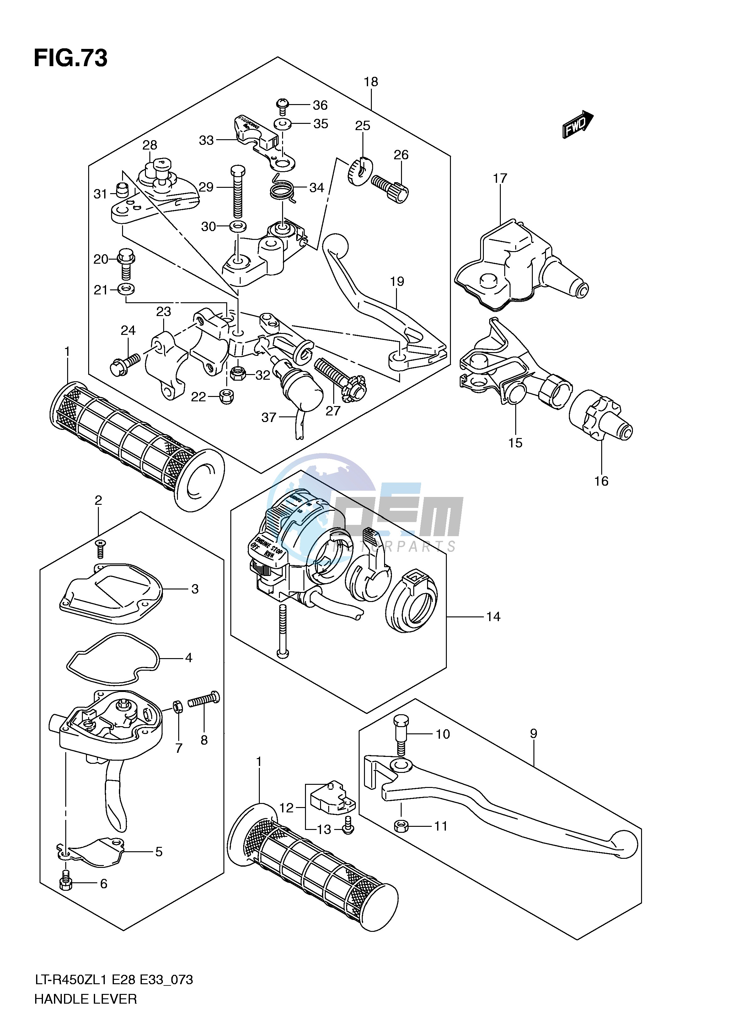 HANDLE LEVER