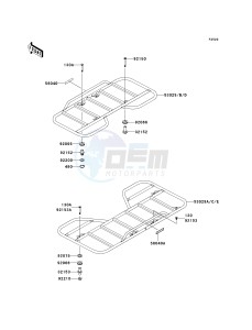 KVF 360 B [PRAIRIE 360] (B6F-B9F) B6F drawing CARRIER-- S- -