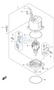 DF 225 drawing PTT Motor