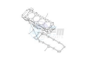 YZF R1 1000 drawing CYLINDER