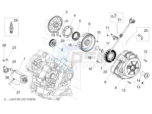 DORSODURO 900 E4 ABS (NAFTA) drawing Cdi magneto assy / Ignition unit