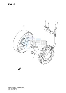 GSX-R1000 (E3-E28) drawing GENERATOR