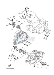 YFM700R YFM70RSSK (2LSV) drawing OIL PUMP