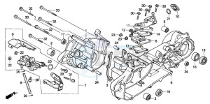 NH80MS drawing CRANKCASE/OIL PUMP