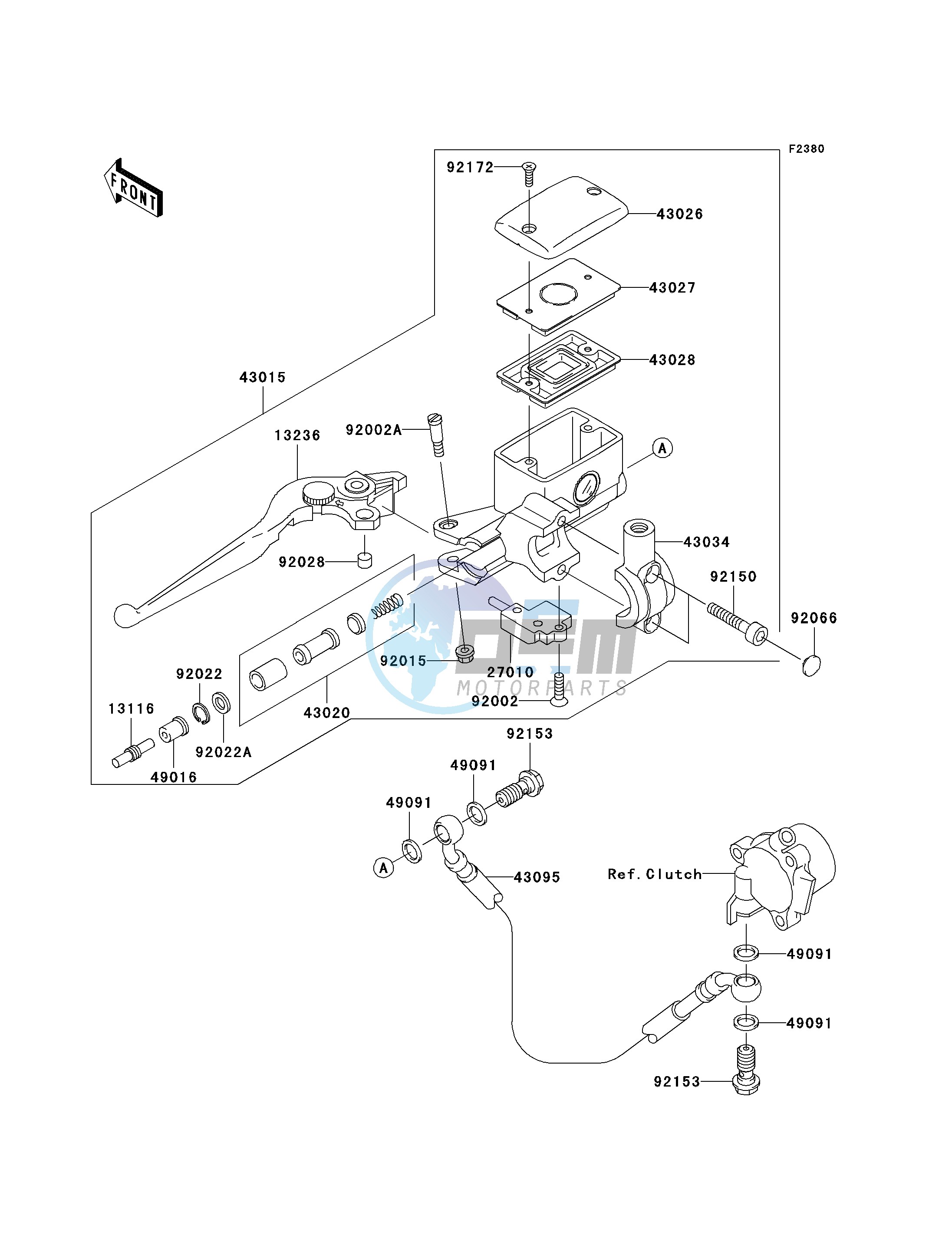 CLUTCH MASTER CYLINDER