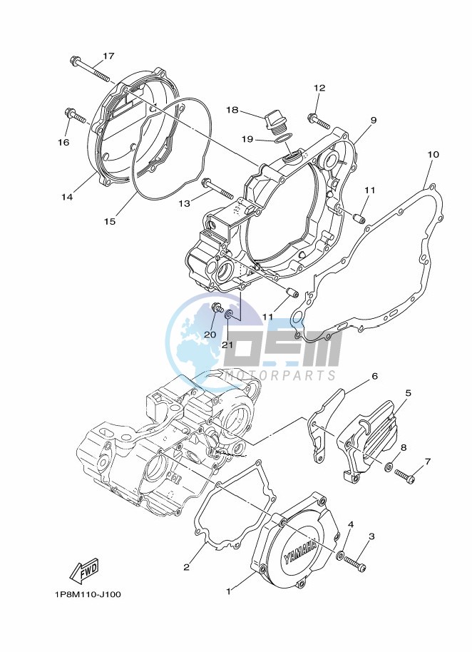 CRANKCASE COVER 1