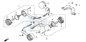 PK50SM WALLAROO drawing WINKER