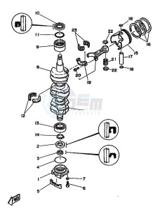 90A drawing CRANKSHAFT--PISTON