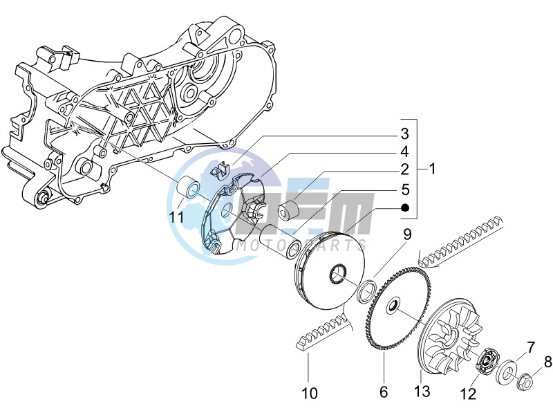 Driving pulley