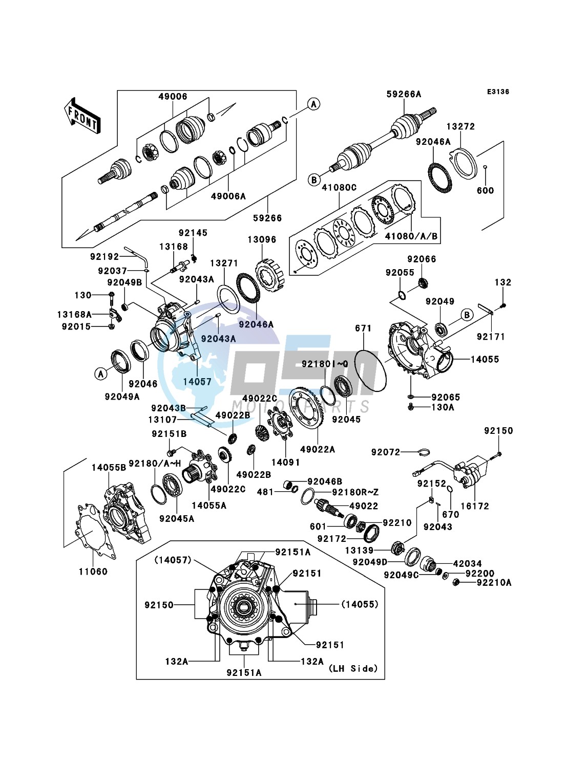 Drive Shaft-Front