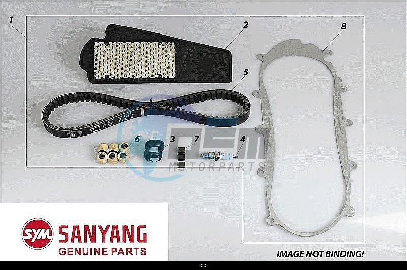 SERVICE KIT & PARTS JET 14 50