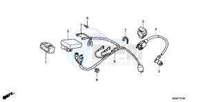 CRF100FB drawing WIRE HARNESS