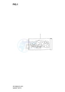 RV125 (E19) VanVan drawing GASKET SET