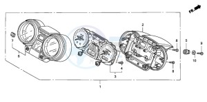 CB1300S CB1300SUPER FOUR drawing METER (CB1300S/SA)