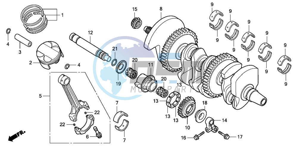 CRANKSHAFT/PISTON