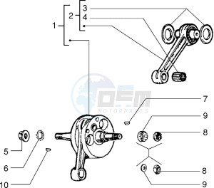 PX 200 E drawing Crankshaft  assy