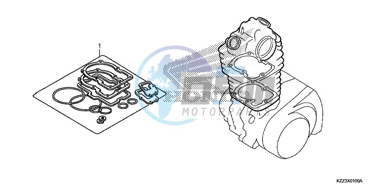 GASKET KIT A