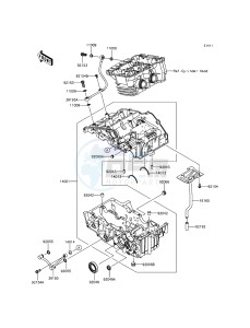 NINJA 300 EX300AGFA XX (EU ME A(FRICA) drawing Crankcase