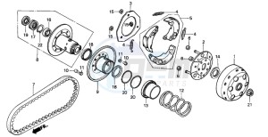 CN250 HELIX drawing DRIVEN FACE