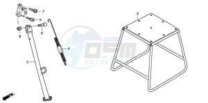 CRF250X drawing STAND