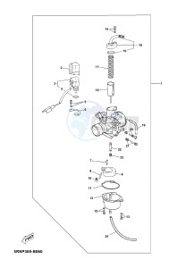 CS50 JOG R (2ADD 2ADD 2ADD) drawing CARBURETOR