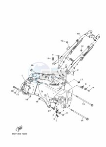 MT-10 MTN1000 (B67X) drawing FRAME