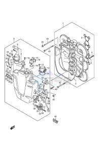 DF 200 drawing Throttle Body