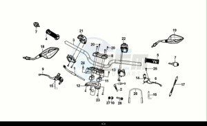 JET 14 50 (XC05W2-EU) (E5) (M1) drawing CABLE - SWITCH - HANDLE LEVER