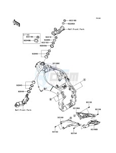 NINJA_ZX-10R ZX1000JBF FR GB XX (EU ME A(FRICA) drawing Frame