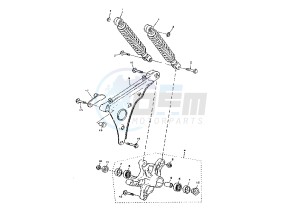 YP MAJESTY 125 drawing REAR SHOCK ABSORBER MY01