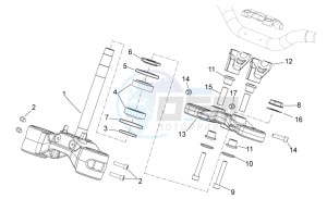 Shiver 750 PA (AA, JP, MAL, T) drawing Steering