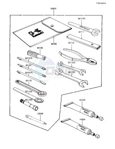 KZ 305 B [CSR BELT] (B1) [CSR BELT] drawing OWNER TOOLS