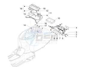 SXL 150 4T 3V CARB drawing Rear cover - Splash guard