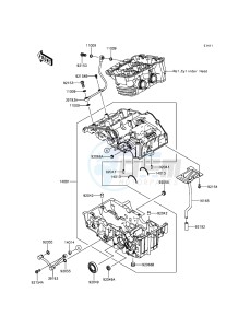 NINJA 300 ABS EX300BEFA XX (EU ME A(FRICA) drawing Crankcase