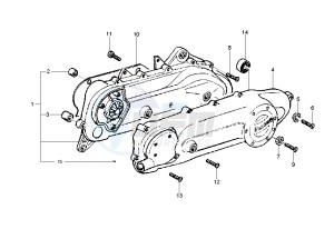 Runner VX-VXR 125-200 125 drawing Clutch cover