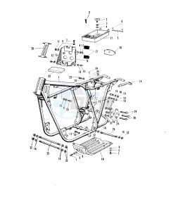 A1 250 SAMURAI drawing FRAME A1SS_A7SS