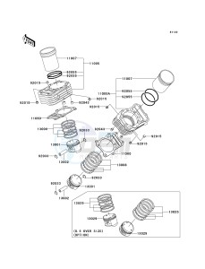 VN 800 A [VULCAN 800] (A6-A9) [VULCAN 800] drawing CYLINDER_PISTON-- S- -